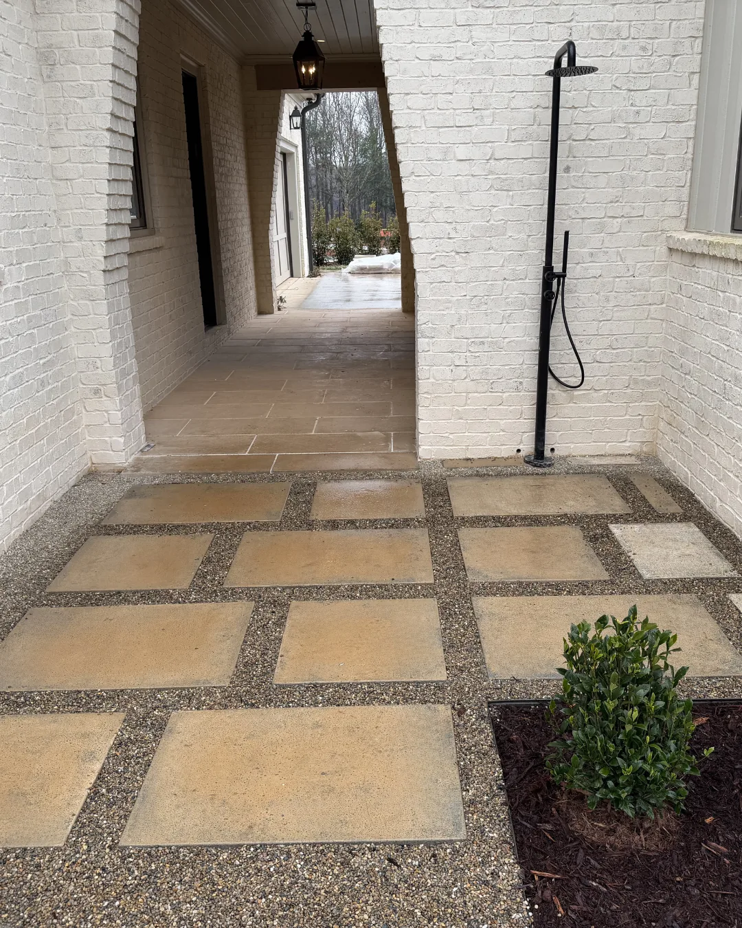 Outdoor Hardscape Pool Deck