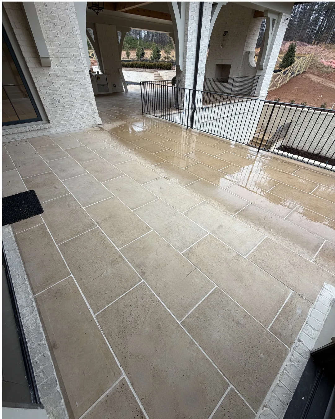 Outdoor Hardscape Pool Deck