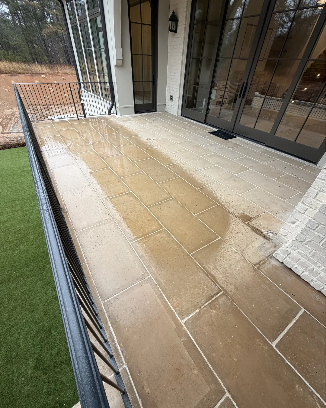 Outdoor Hardscape Pool Deck