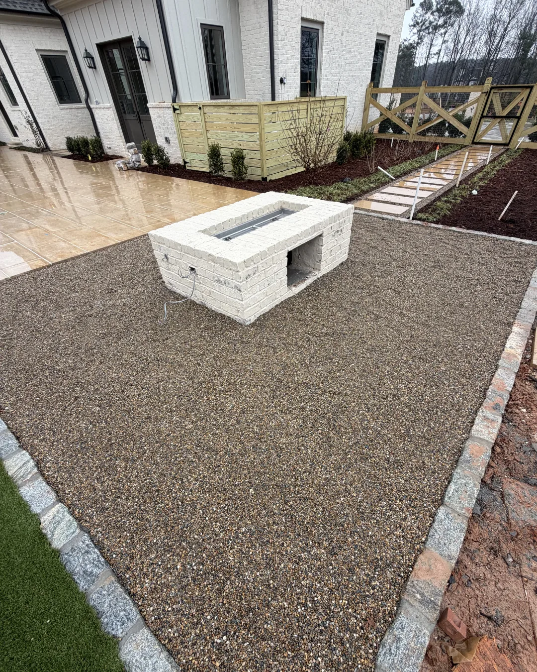 Outdoor Hardscape Pool Deck
