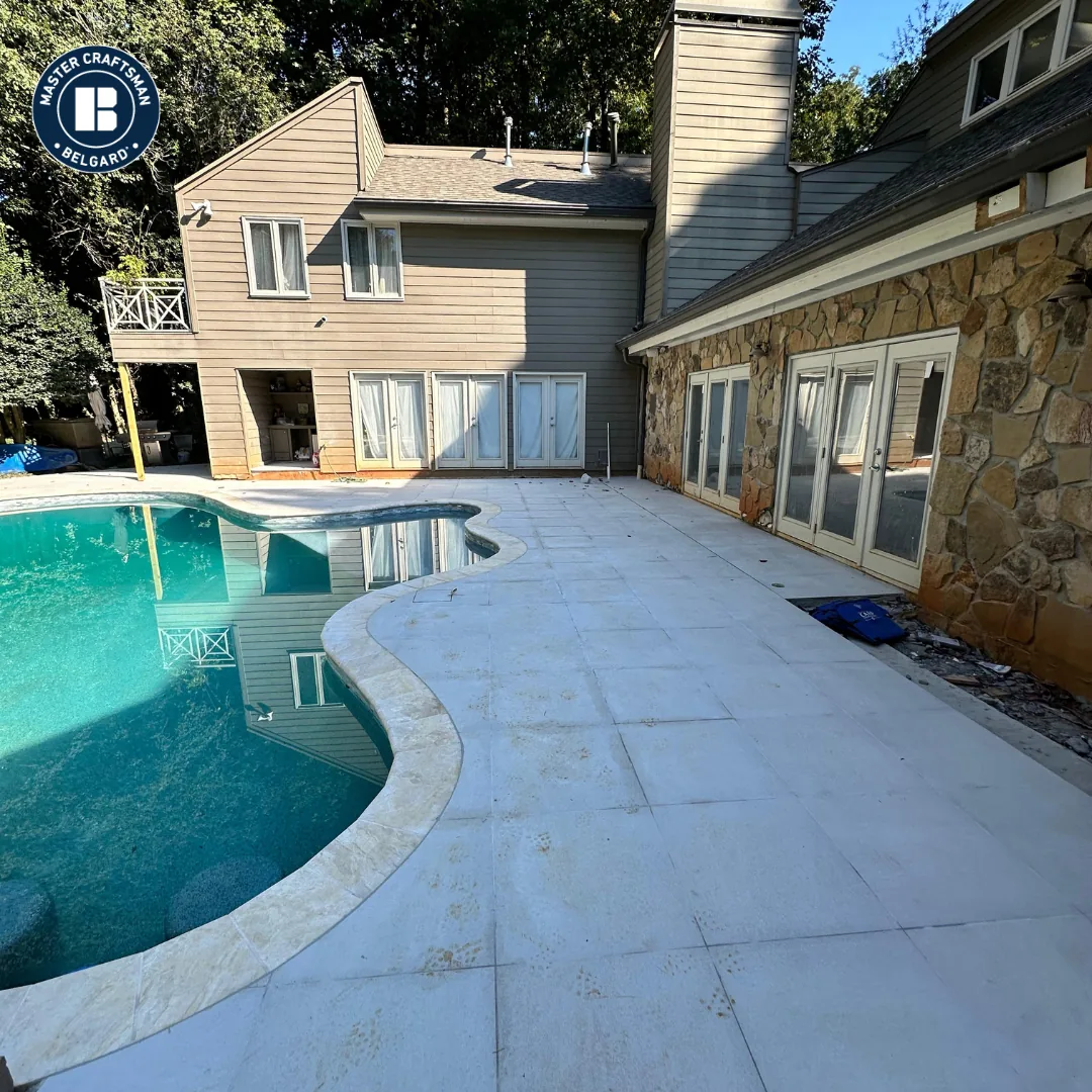 Pool Deck Porcelain Buckhead GA