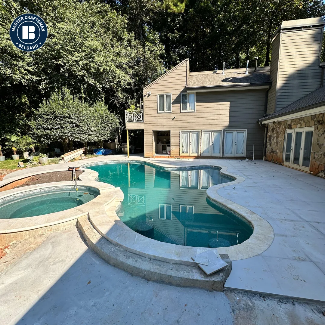 Pool Deck Porcelain Buckhead GA