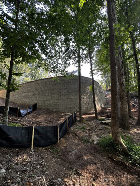 Retaining Walls project by Tucano Stones in Atlanta - Photo 1